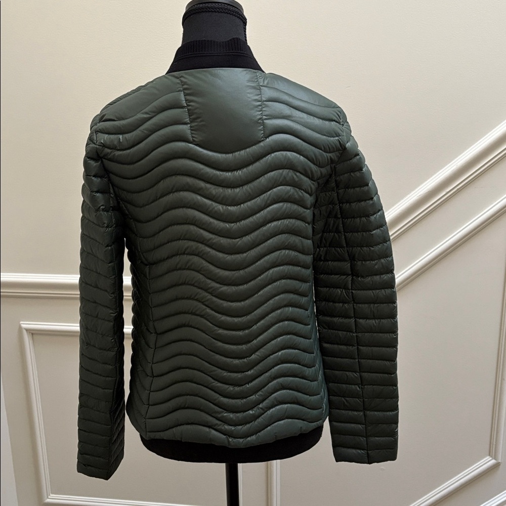 Soia&kyo Robin light down packable jacket in colour evergreen sz s - Picture 10 of 14